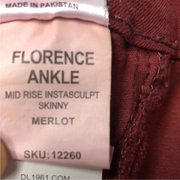 DL1961 Florence Ankle Mid Rise Instasculpt Jeans - Picture 9 of 10